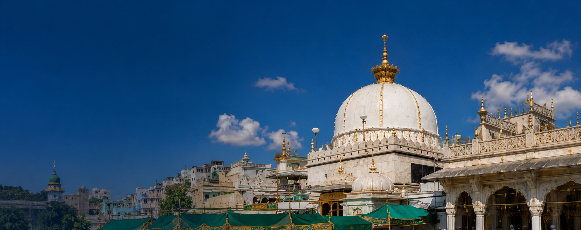 Ajmer Sharif Dargah in daylight